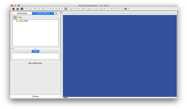 Screenshot of UML modeling tool MAC