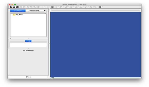 Screenshot of UML modeling tool MAC