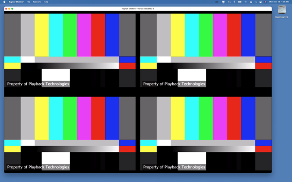 Raptor Monitor Mac screenshots