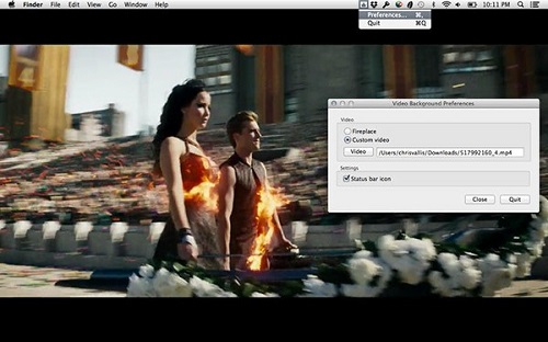 Video Background Mac screenshot