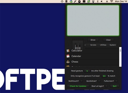 Gestr Mac screenshot