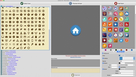 Iconion Mac screenshot
