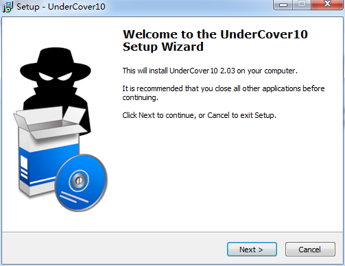 Screenshot of UnderCover10 (CD cover printing software)