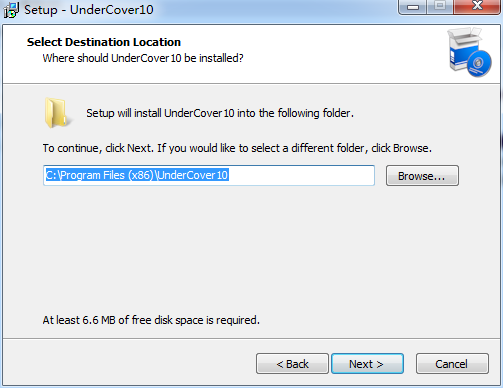 Screenshot of UnderCover10 (CD cover printing software)