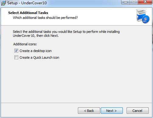 Screenshot of UnderCover10 (CD cover printing software)