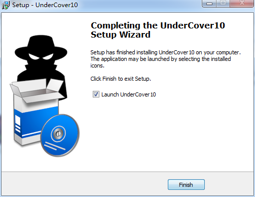 Screenshot of UnderCover10 (CD cover printing software)