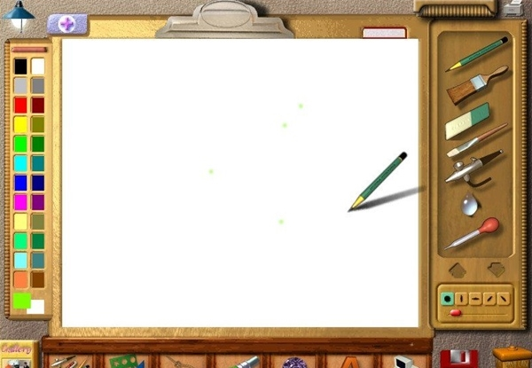 Screenshot of Jinshan Painting King Brush 2000