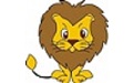 The first LOGO of Rising Little Lion table pet