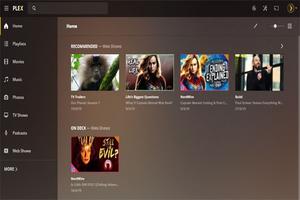Plex Media Center screenshot