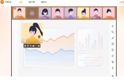 Screenshot of flame meeting