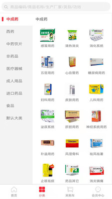 Screenshot of Guangdong Changhe Pharmaceutical