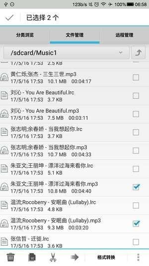 Screenshots of PC version of Fengyun Format Factory