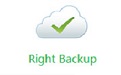 Cloud backup software (Right Backup) segment first LOGO