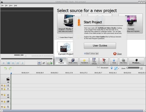 Screenshot of Soft4Boost Video Studio