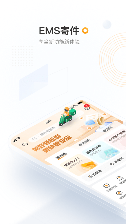 Postal EMS screenshot