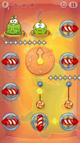 Cut the rope and play time travel screenshots