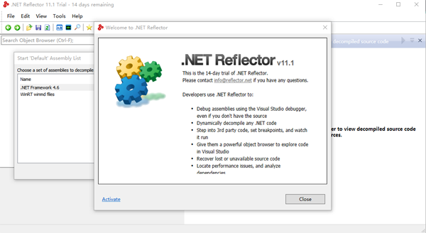 .NET Reflector screenshot