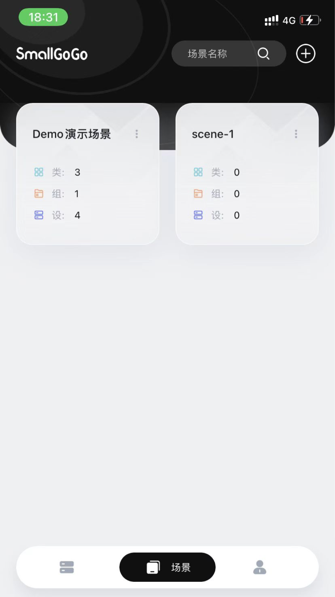 Screenshot of SmallGoGo