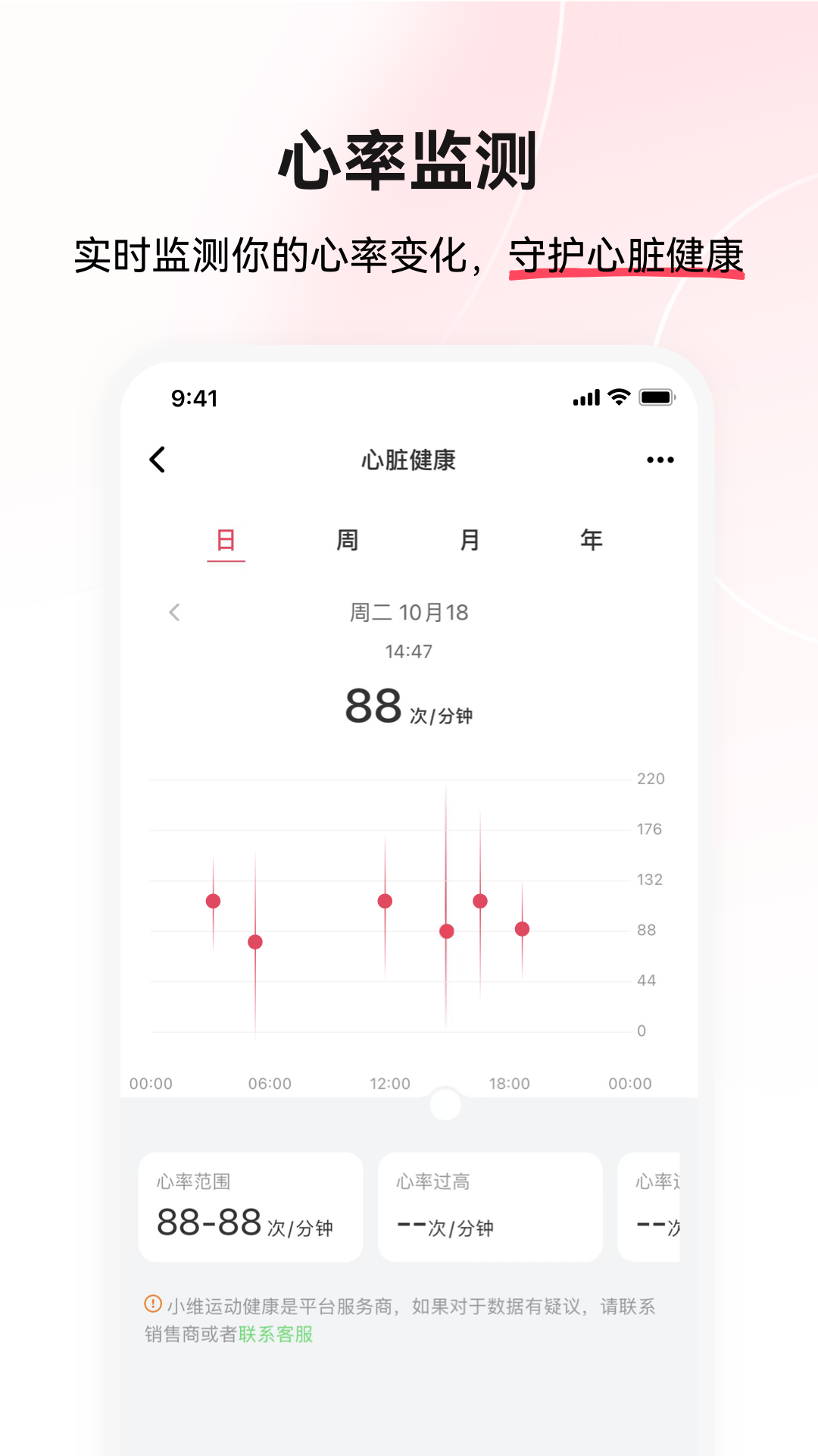 Screenshot of Xiaowei Sports and Health