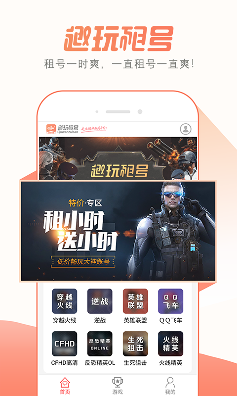 Screenshot of Funwan Rental Account