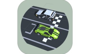 The first logo of the reverse overtaking section