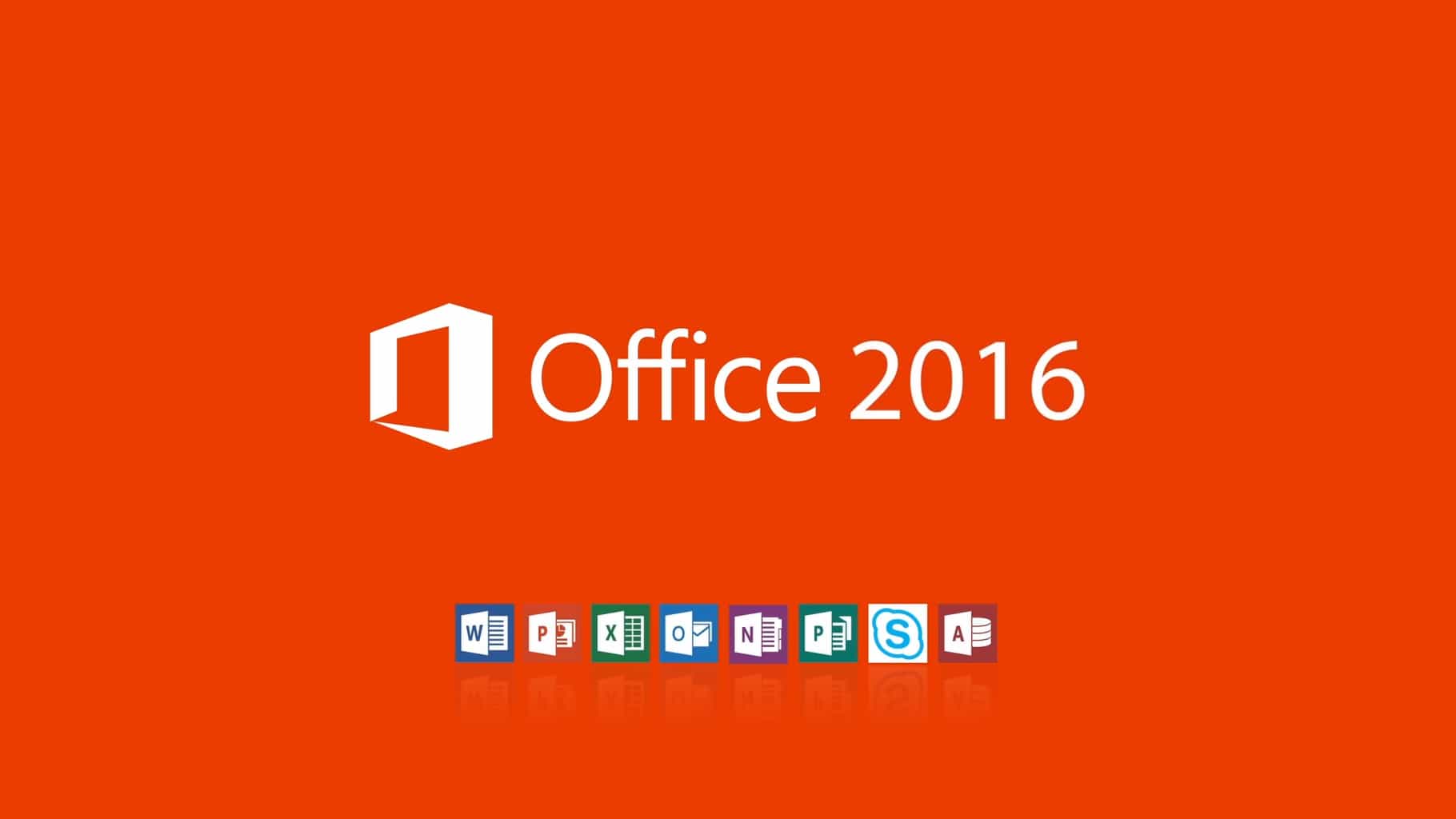 Office 2016 screenshot