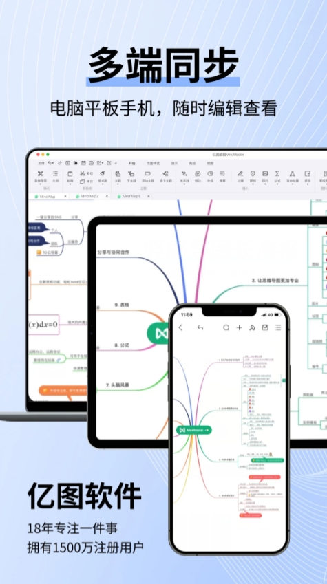 Mind mind map screenshot