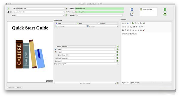 Caliber For Mac screenshot
