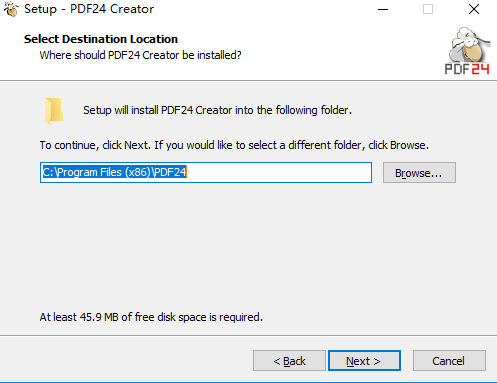 PDF24 Creator screenshot