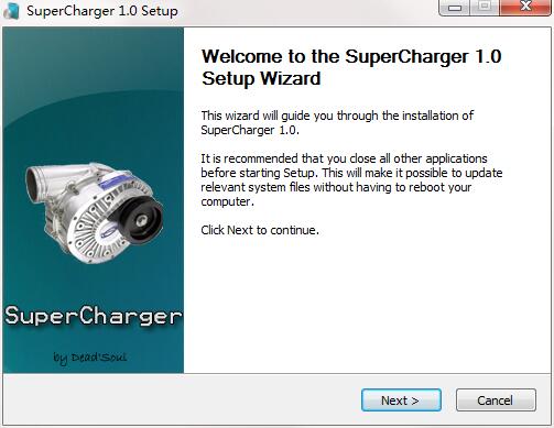 Screenshot of SuperCharger