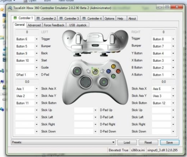 xbox360 emulator screenshot