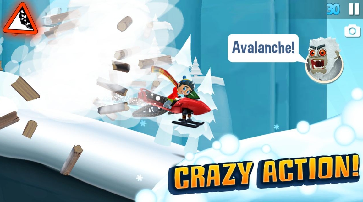 Skiing Adventure 2 TV version screenshots