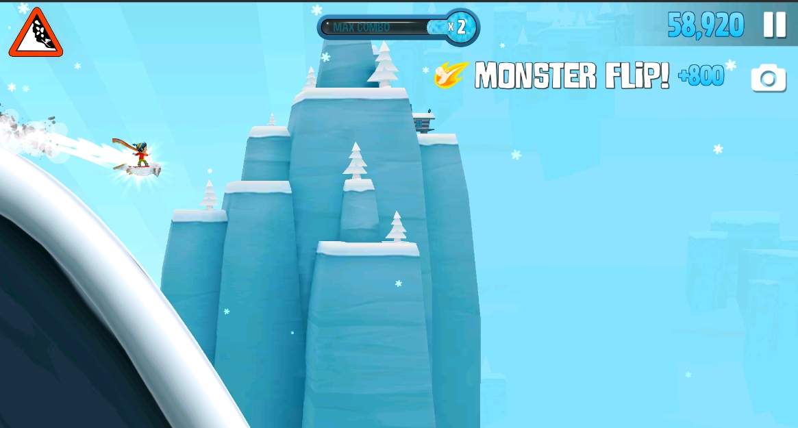 Skiing Adventure 2 TV version screenshots