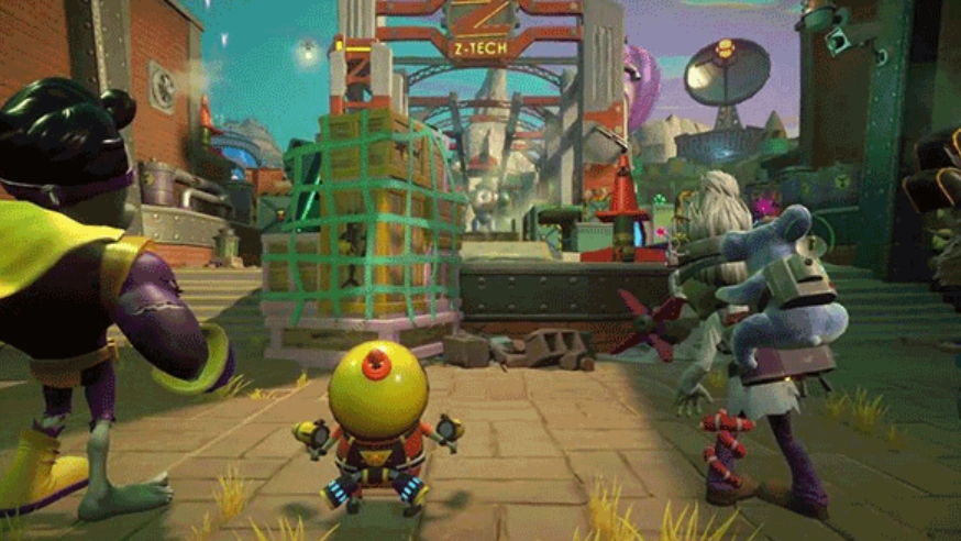 Screenshot of Plants Wars Zombies: Garden War