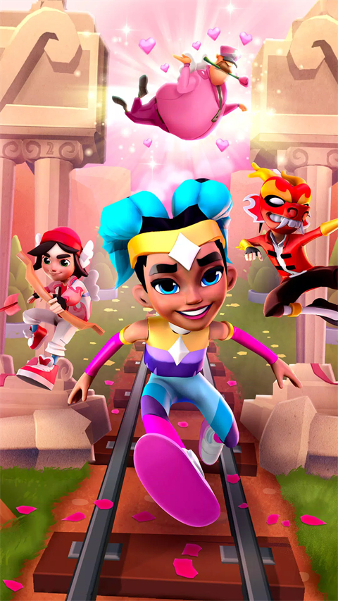 Screenshots of subway parkour international server