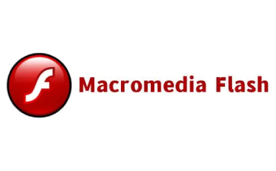 Macromedia Flash Section Logo