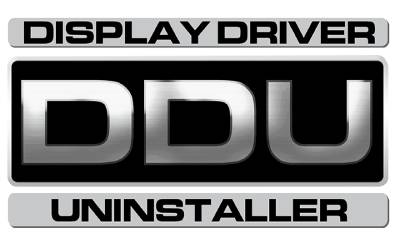 DDU graphics card driver uninstalled uninstallation tool section LOGO