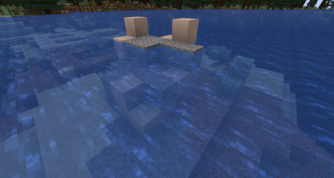 Screenshots of the Chinese version of Minecraft