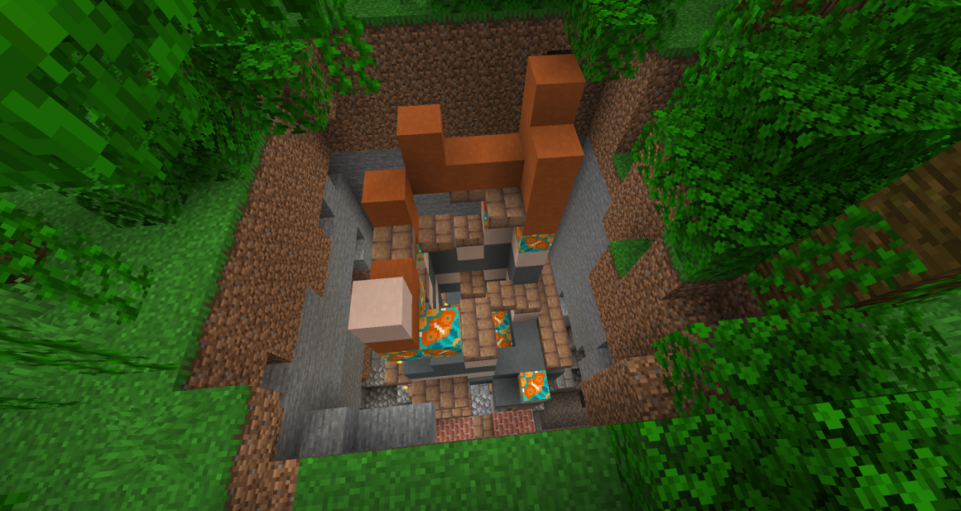 Screenshots of the Chinese version of Minecraft