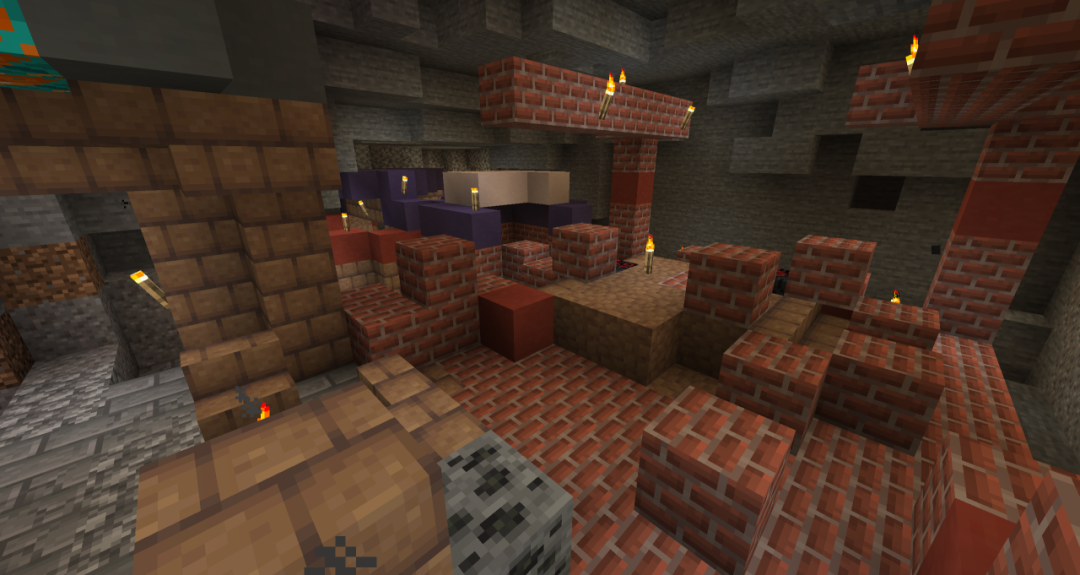 Screenshots of the Chinese version of Minecraft