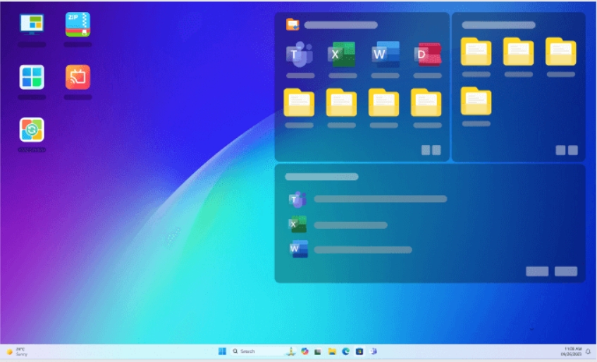 Screenshot of Jinzhou desktop