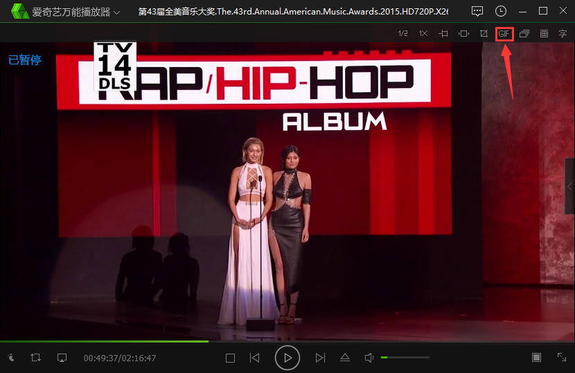 Screenshot of iQiyi Universal Player