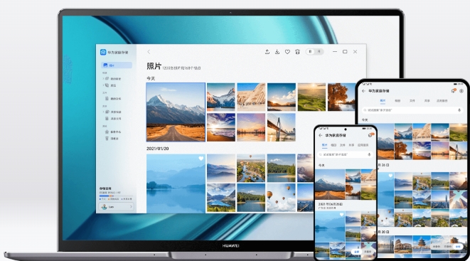 Huawei home storage screenshot