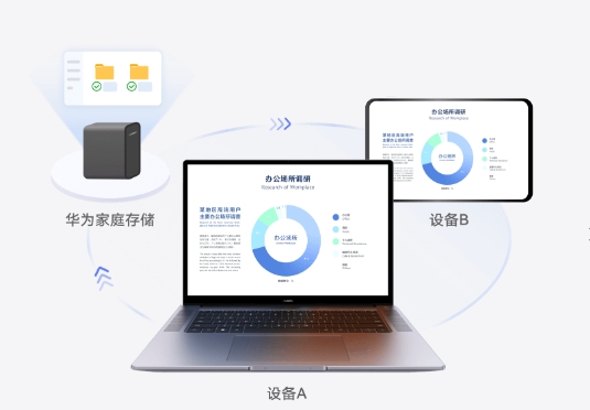 Huawei home storage screenshot