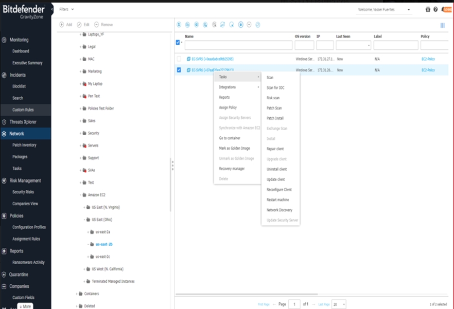 BitDefender screenshot