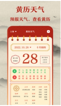 Electronic compass screenshot