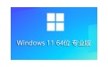 Win11 23H2 64-bit professional streamlined version first LOGO