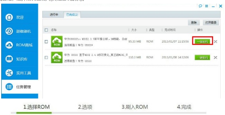 Screenshots of Bell Pepper Flash Assistant
