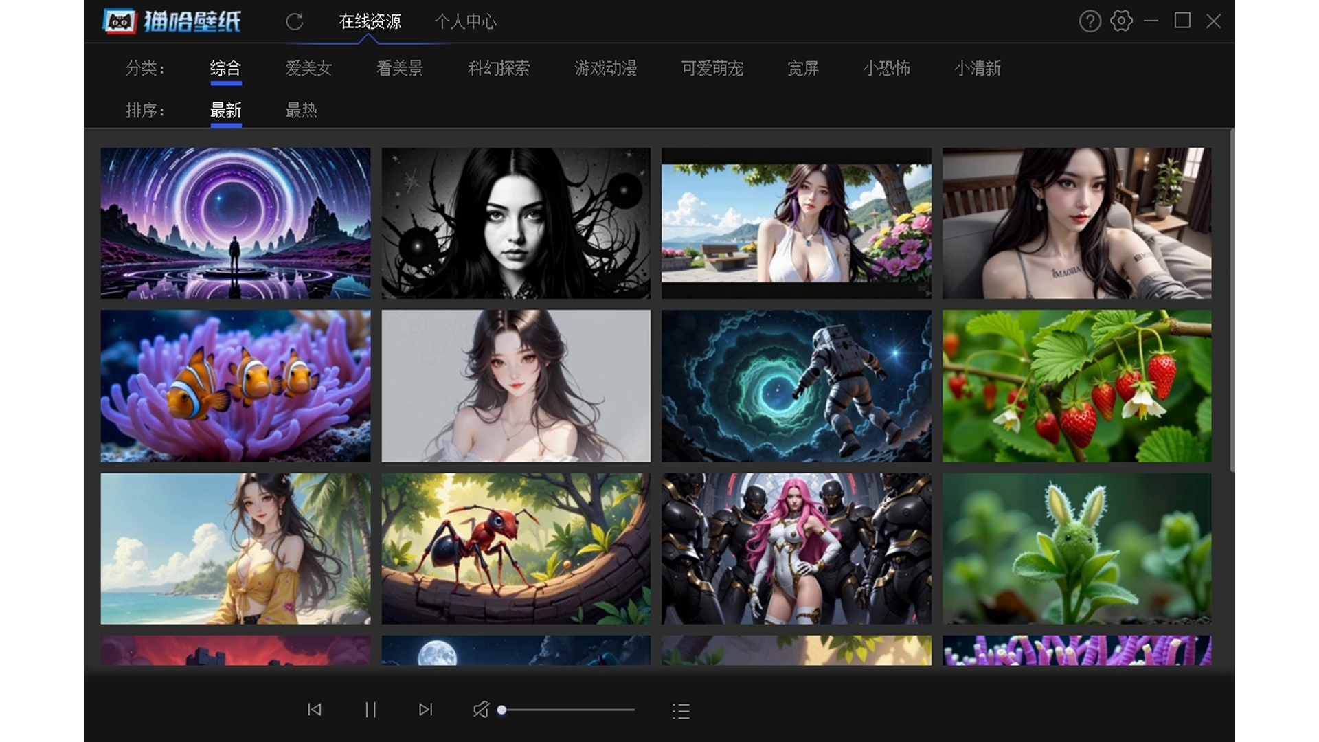 Screenshot of Maoha wallpaper