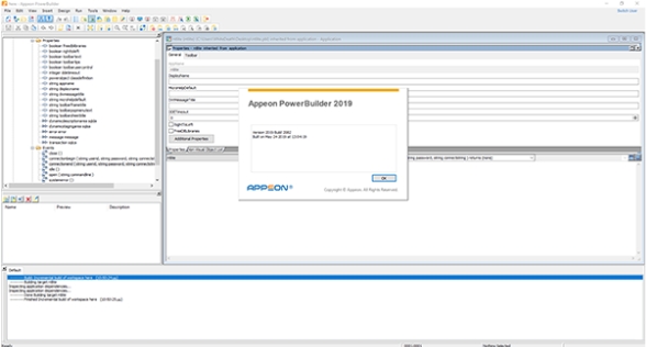 PowerBuilder screenshot